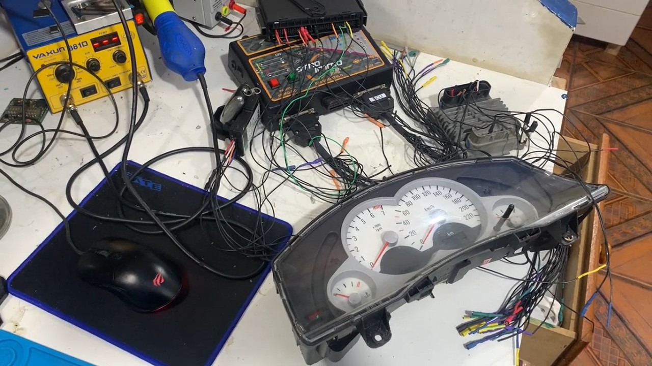 KIT COMPLETO MERIVA LIGADO NA BANCADA COM SIMULADOR SIMO IMMO PARA CASAMENTO - Link Abaixo👇