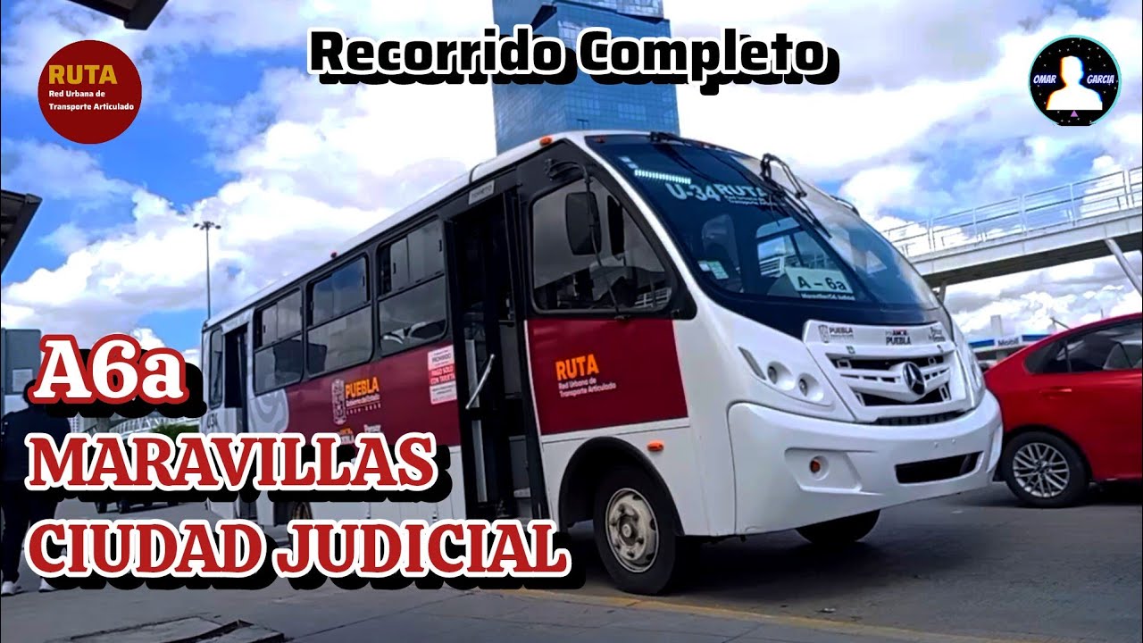 Maravillas - Ciudad Judicial | Alimentadora 6A | RUTA PUEBLA | Recorrido Completo 🚍