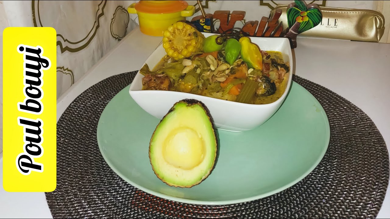 48)  Resèt poul bouyi, chicken bouilli haïtien 🇭🇹 // Recette cuisine haïtienne