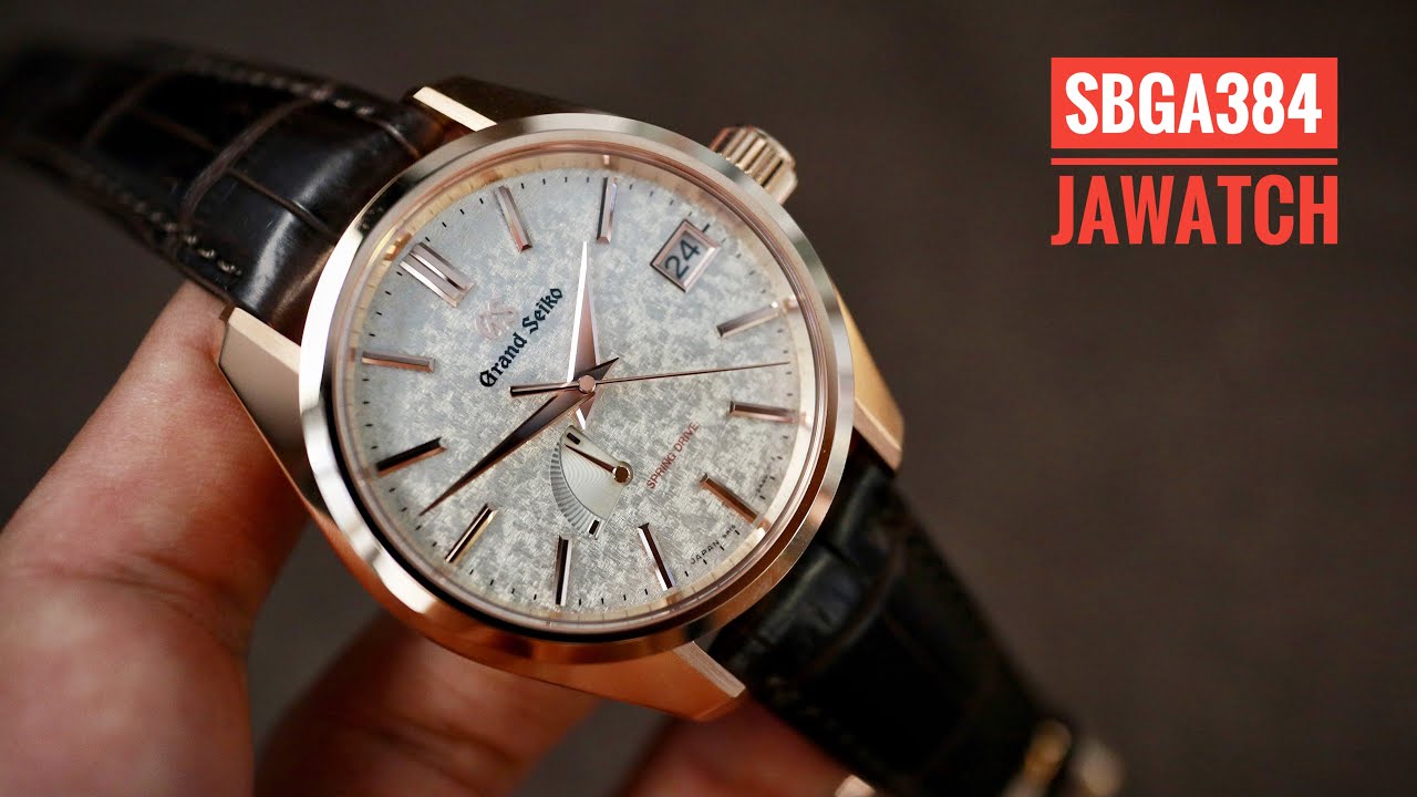 [Tuyệt phẩm] Grand Seiko SBGA384 Kira-zuri US Limited 50 18K Rose Gold #Jawatch zalo 0986892959