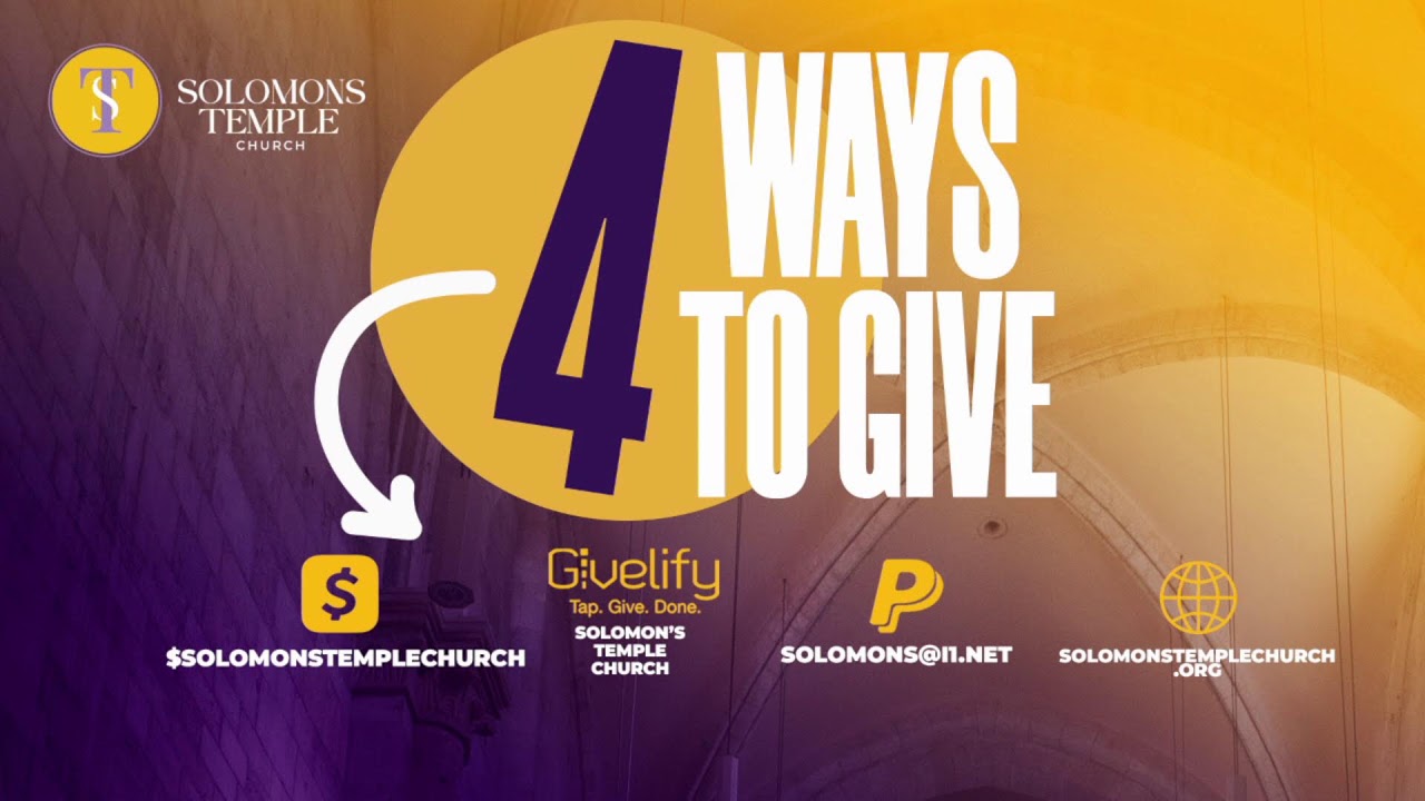 Pastor James E. Holloway Jr // Solomon's Temple Church // 2.8.2026