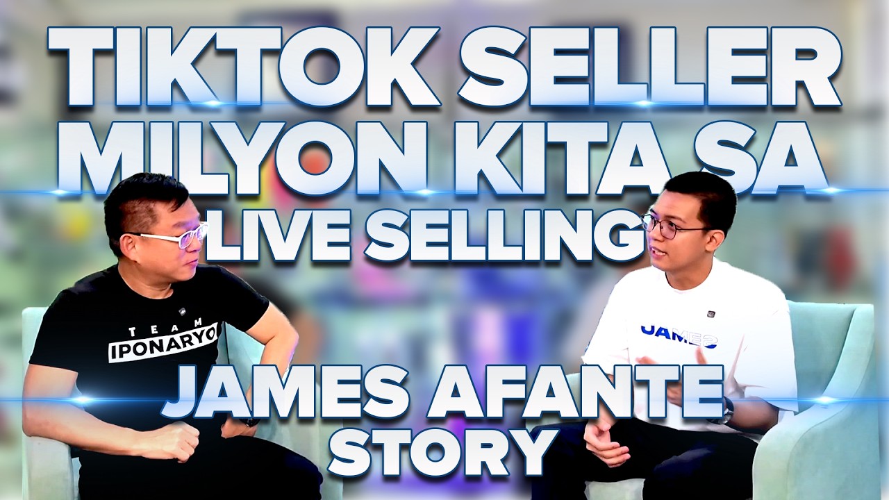 Tiktok Seller, Million Ang Kinita Sa Live Selling | James Afante Story