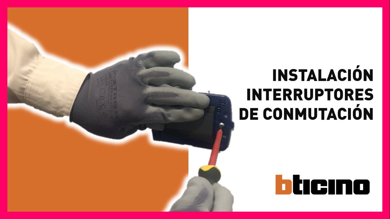 Instalación de Interruptor de tres vías | Interruptor de Conmutación