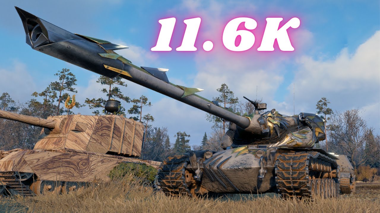 Stinger  11.6K Damage 10 Kills & Kranvagn 12K Dmg World of Tanks | WoT