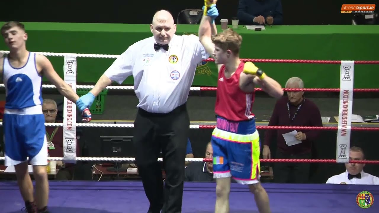 2024 National Elite Championship 54kg John Connors (Common Quay) V William Mongan (Drimnagh)