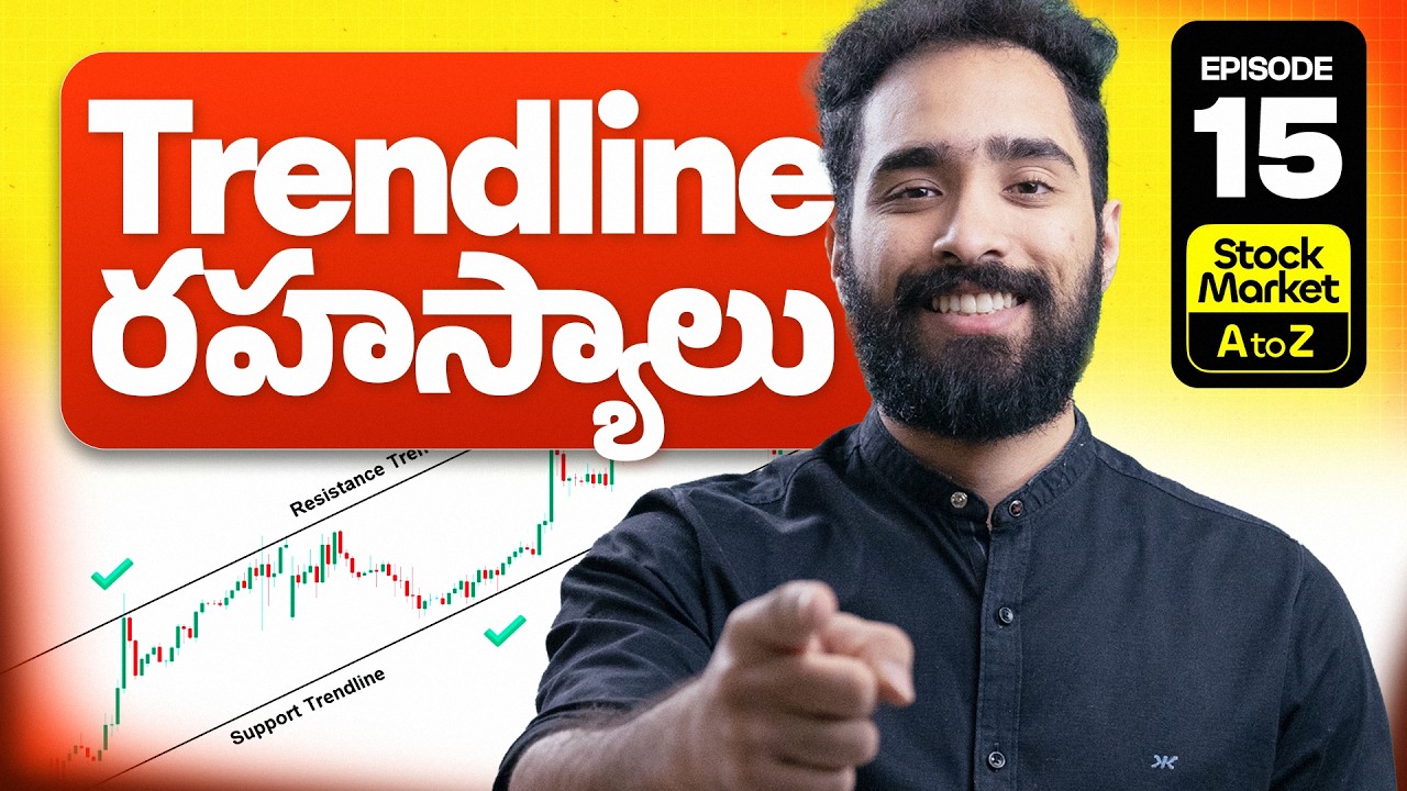 Wick or Body? Trendline ట్రేడ్ చేసే సరైన పద్ధతి | Identify Trends | Stock Market AtoZ Ep15