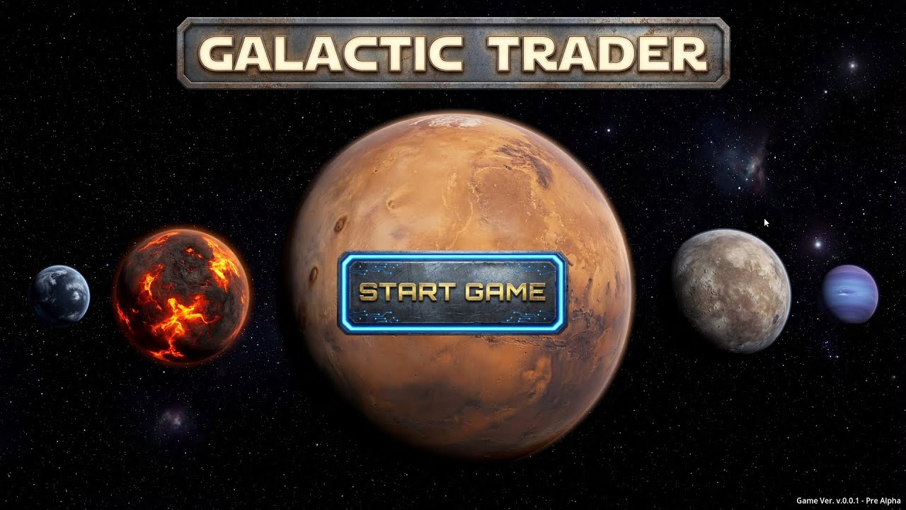 Galactic Trader - Fan Made Star Wars Game - Preview 0.0.1