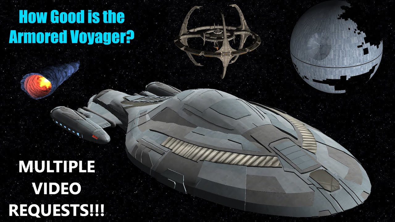 Armoured Voyager REQUESTS - Multiple Battles - Admiral Janeway - Star Trek Ship Battles - Bridge Com
