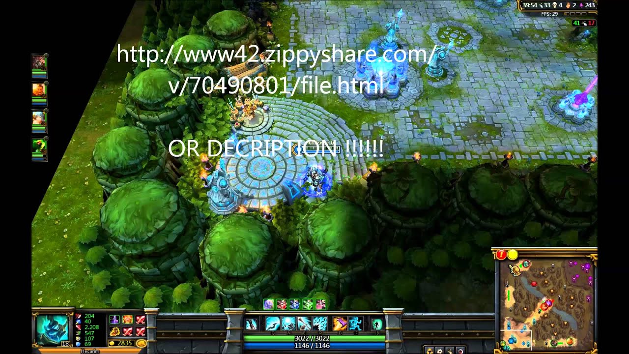 League of Legends zoomhack (AFTER 3.12 patch) 11.10.13-still working