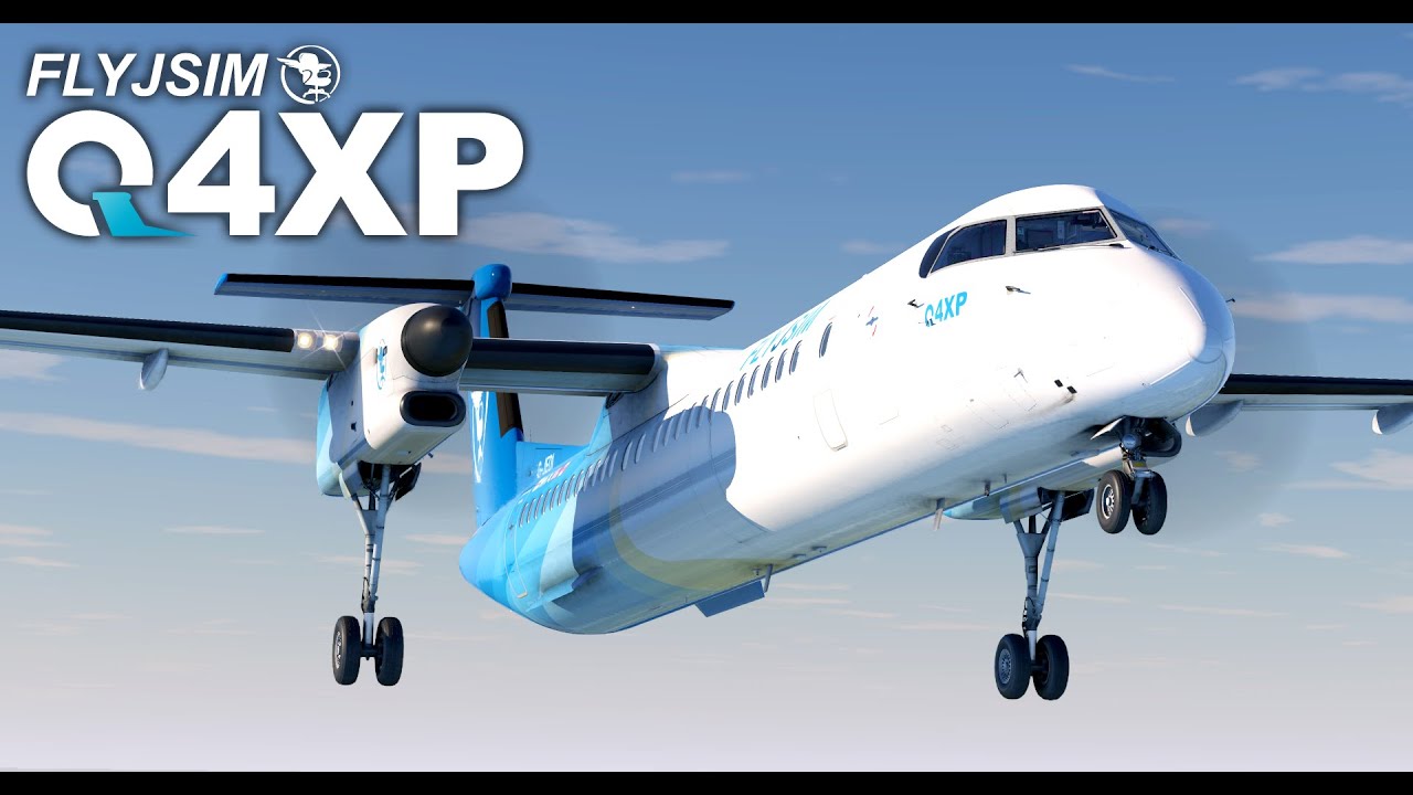 Out Now: FlyJSim Q4XP - A Whole New Experience