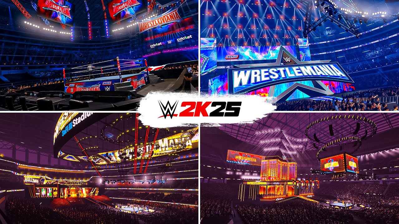 WWE 2K25: WrestleMania Arena We Want In Game!