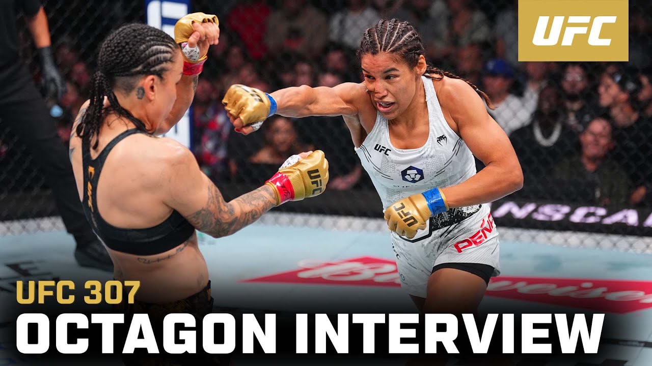 Julianna Pe&ntilde;a Octagon Interview | UFC 307
