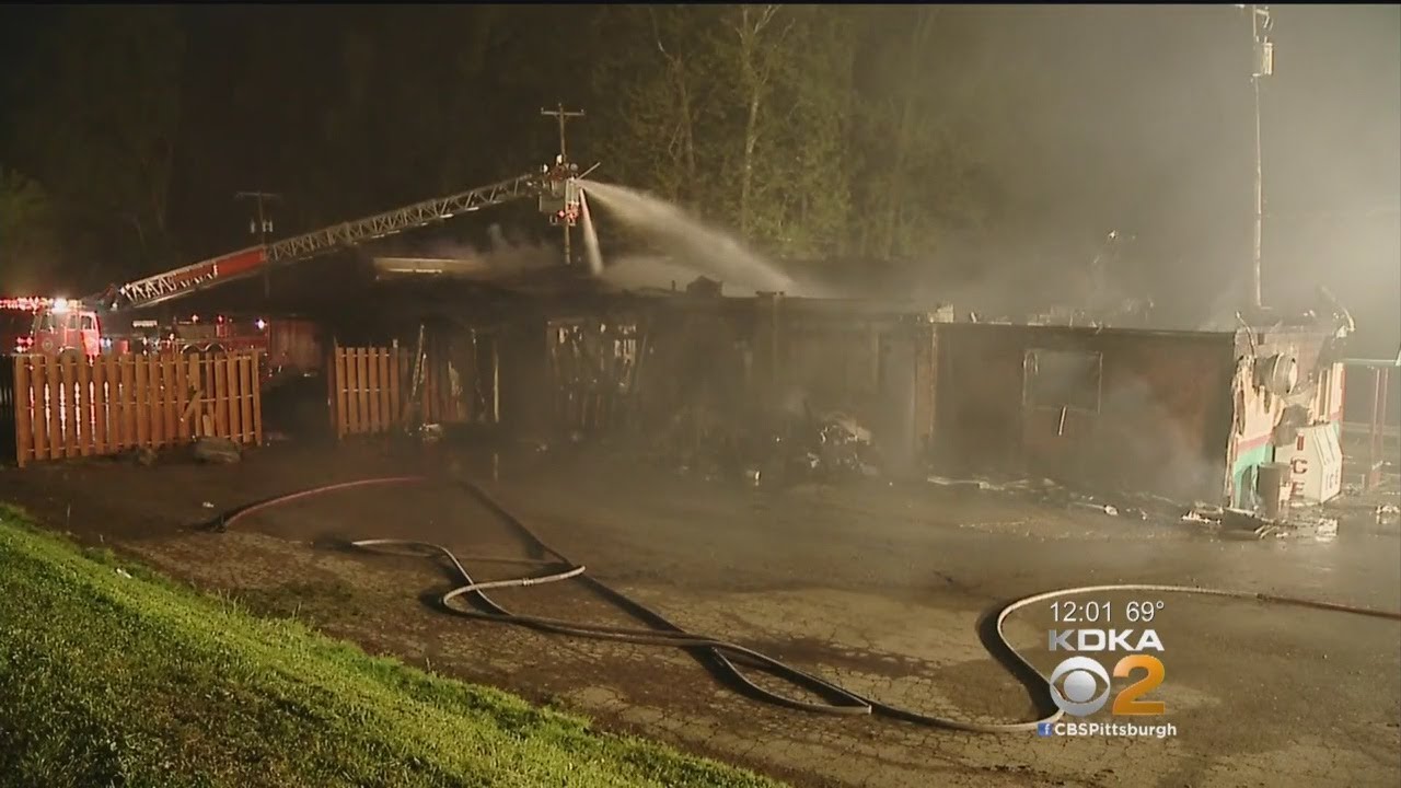 Fire Destroys Fayette County Bar, But American Flag Survives