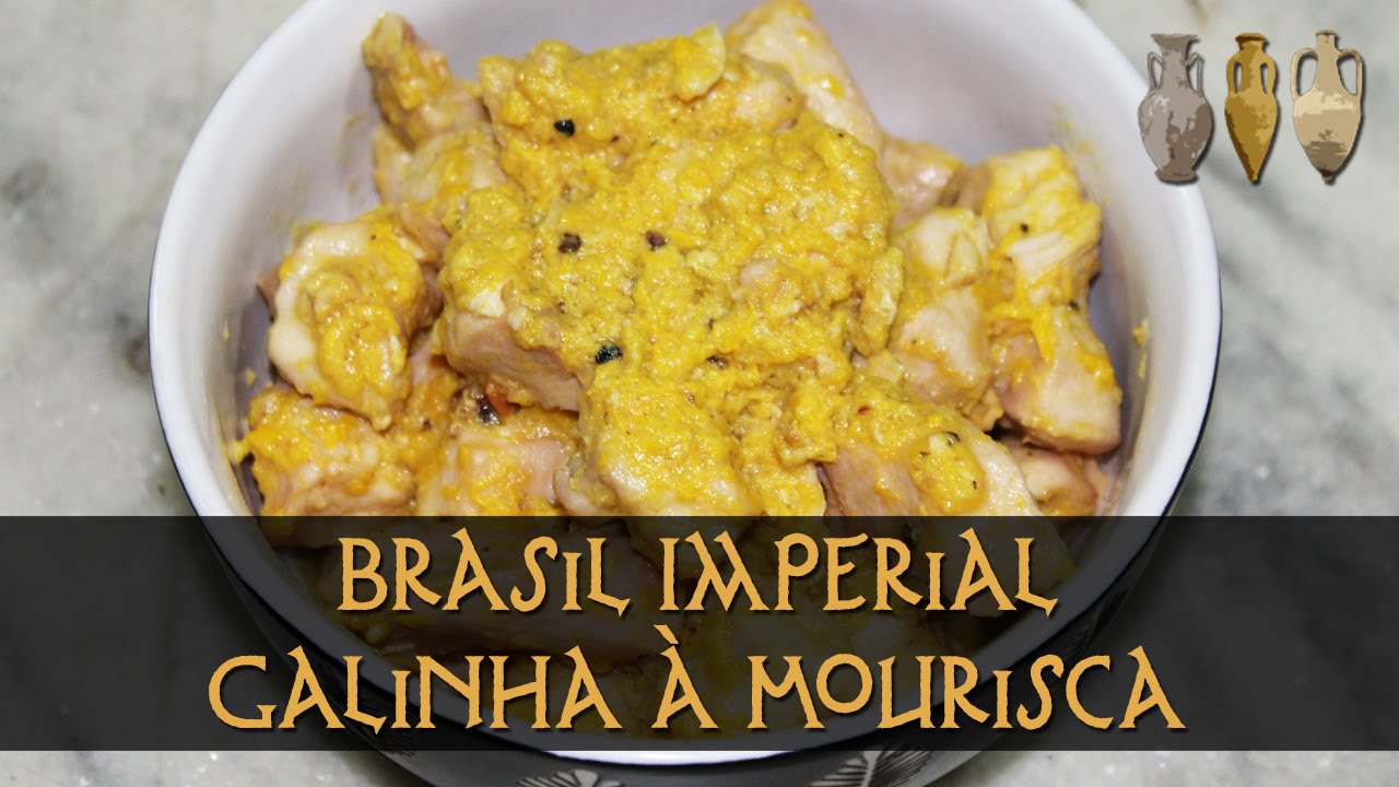 Galinha Mourisca (Receita da Época Imperial)