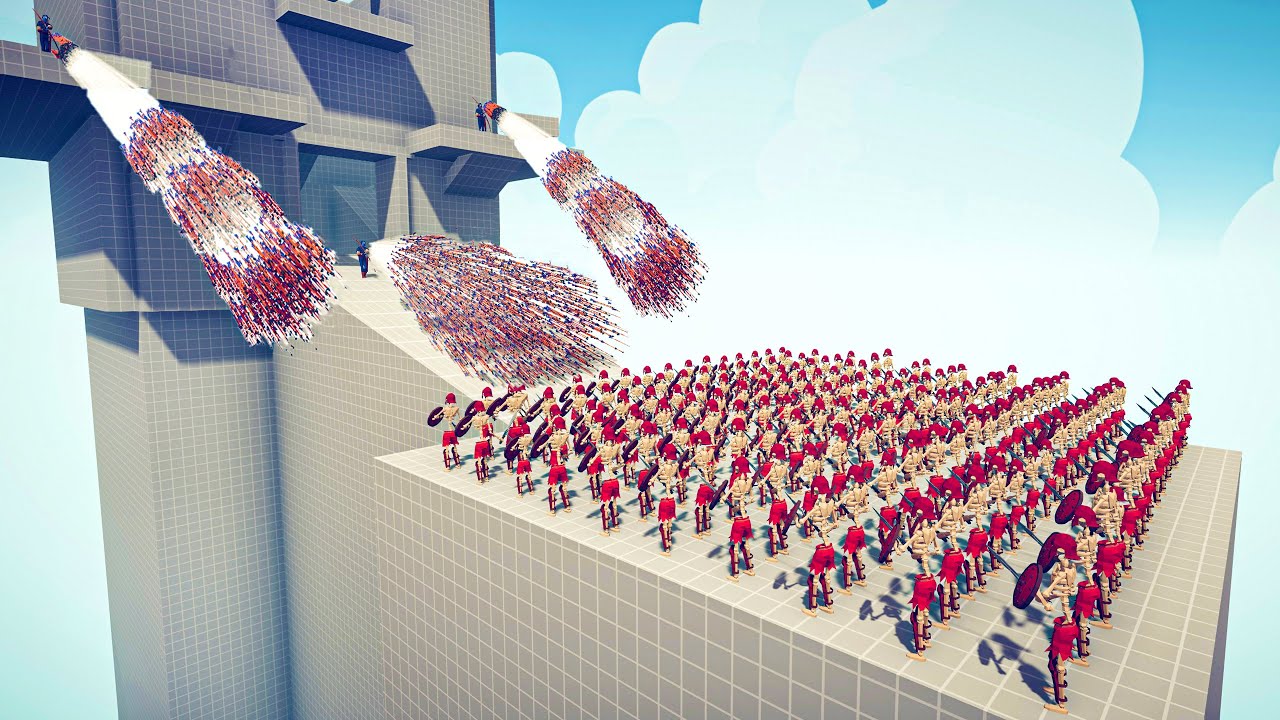 200x SKELETON WARRIOR vs TRIO GODS - 🏹 Totally Accurate Battle Simulator TABS
