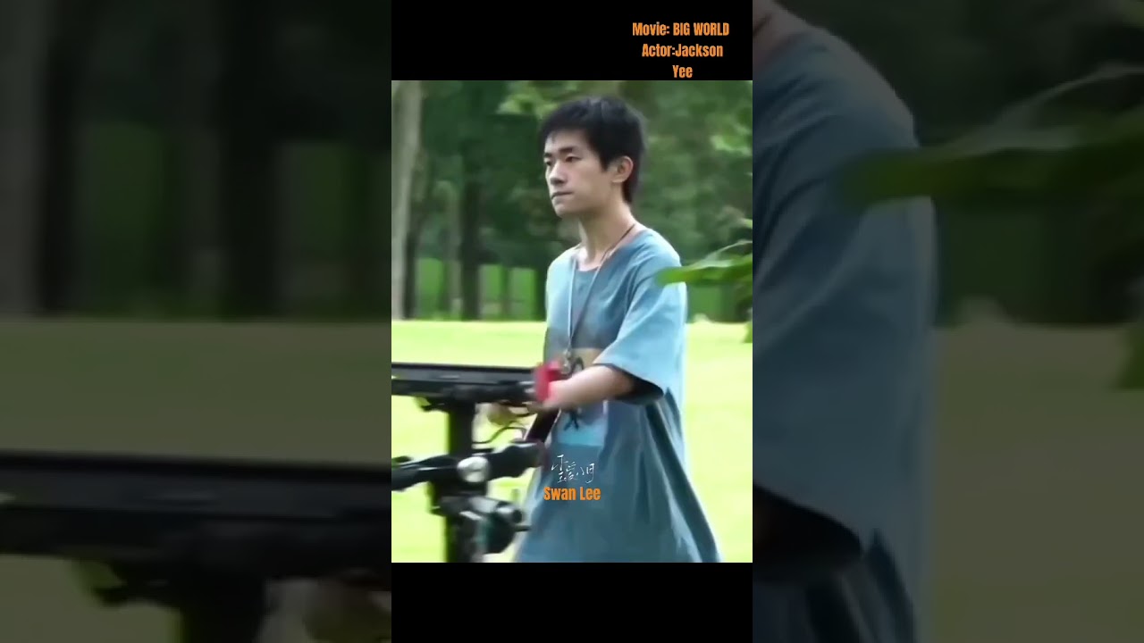 in character mode moments of jackson yee in big world movie