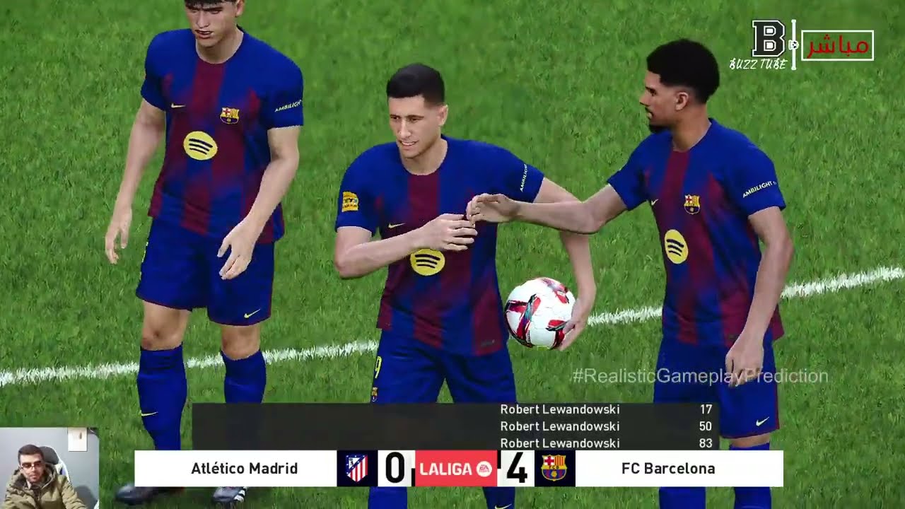 🔴بث مباشر مباراة برشلونة ضد أتلتيكو مدريد | كأس إسبانيا 2026 | محاكاة مباراة اليوم