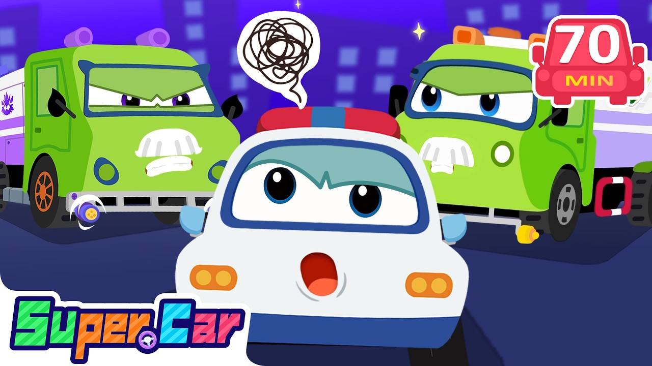 Real Super Cars vs. Fake Copycats 🚓 | Rescue Cartoons & Kids Cartoons | SuperCar