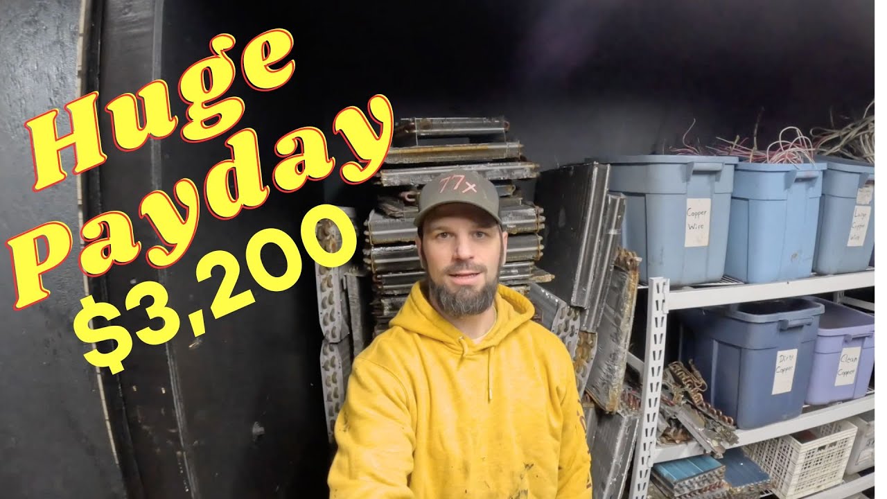 $3,200 PAYDAY At The Scrap Yard Micro Scrapping