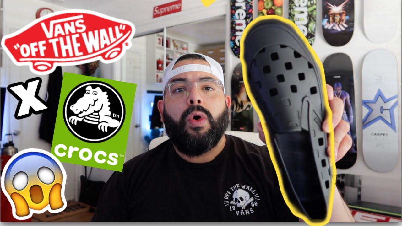 Vans Trek Slip On... Vans X Crocs ???