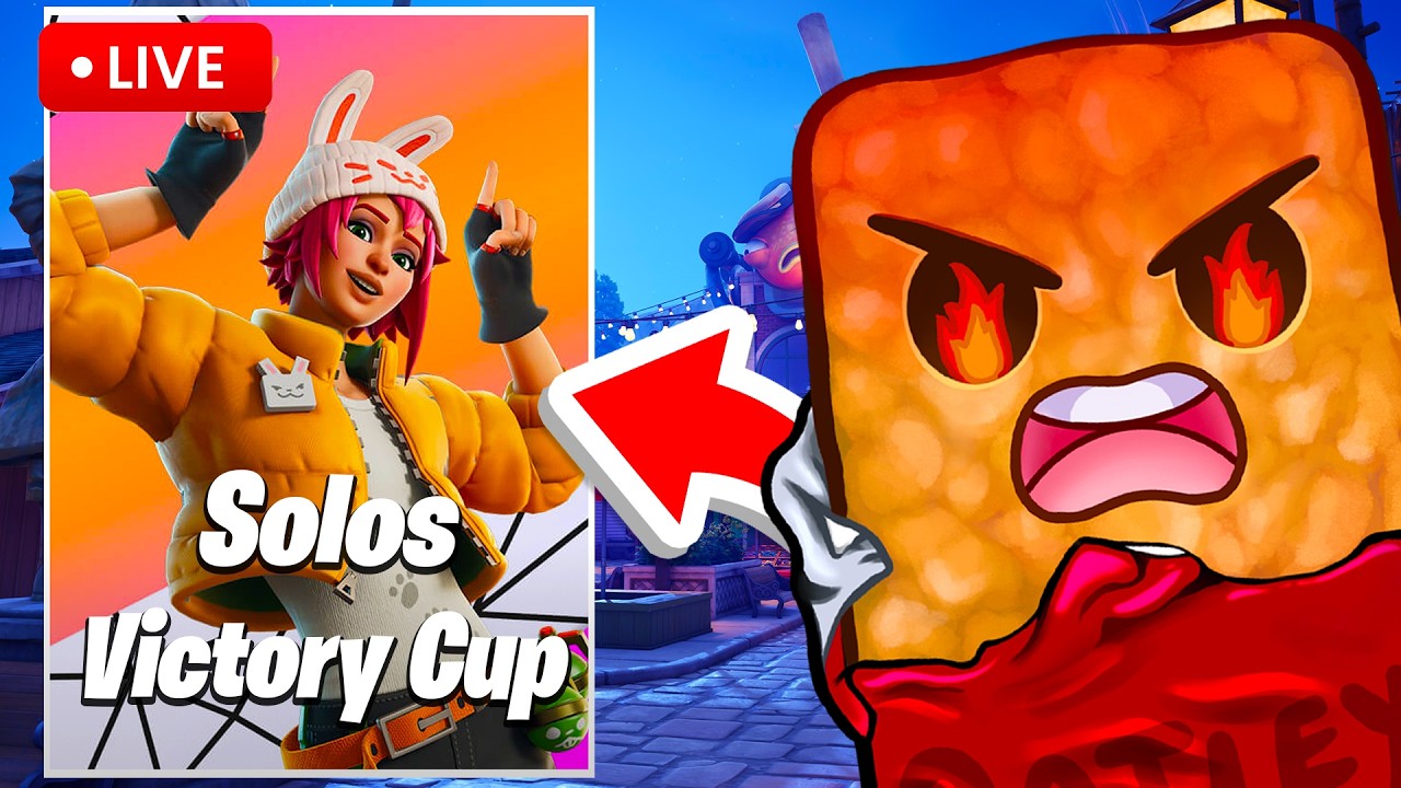 🔴LIVE - SOLO VICTORY CUP (Fortnite)