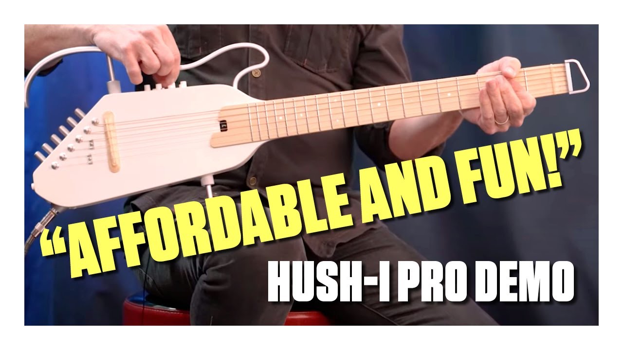 Donner Hush I Pro Acoustic-Electric Travel Guitar — demo by Guitar World's Paul Riario