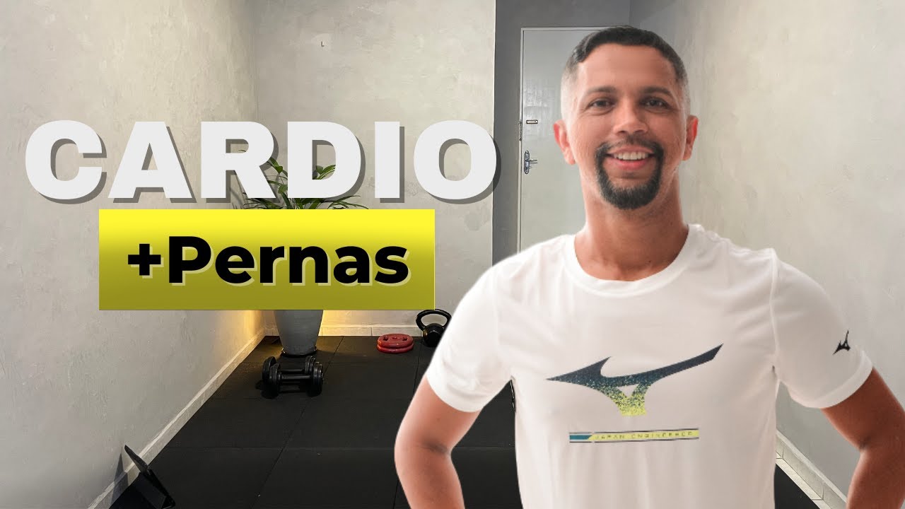 16 Minutos de treino Cardio + Pernas em casa