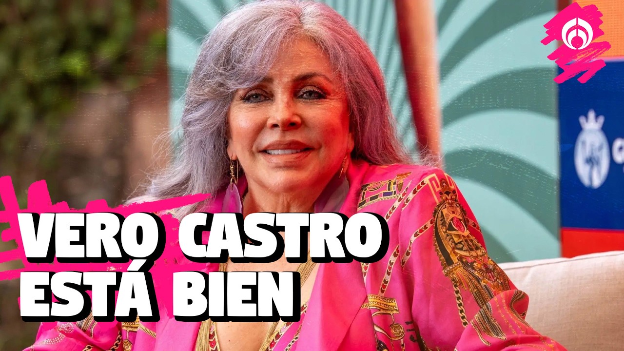 Michelle Castro asegura que su mamá, Verónica Castro, está mejor de salud