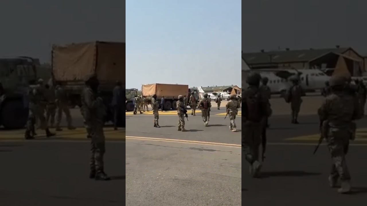 UPDF ARRIVAL IN JUBA