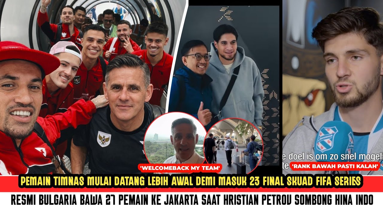 🔥H-10 MENUJU JUARA! Datang Lebih awal demi masuk 23 SKUAD FINAL~Saat Bek Bulgaria Remehkan Indonesia