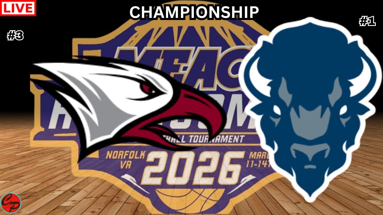 #3 NORTH CAROLINA CENTRAL vs #1 HOWARD MEAC BB TOURNAMENT CHAMPIONSHIP LIVE GAME CAST & AUDIO