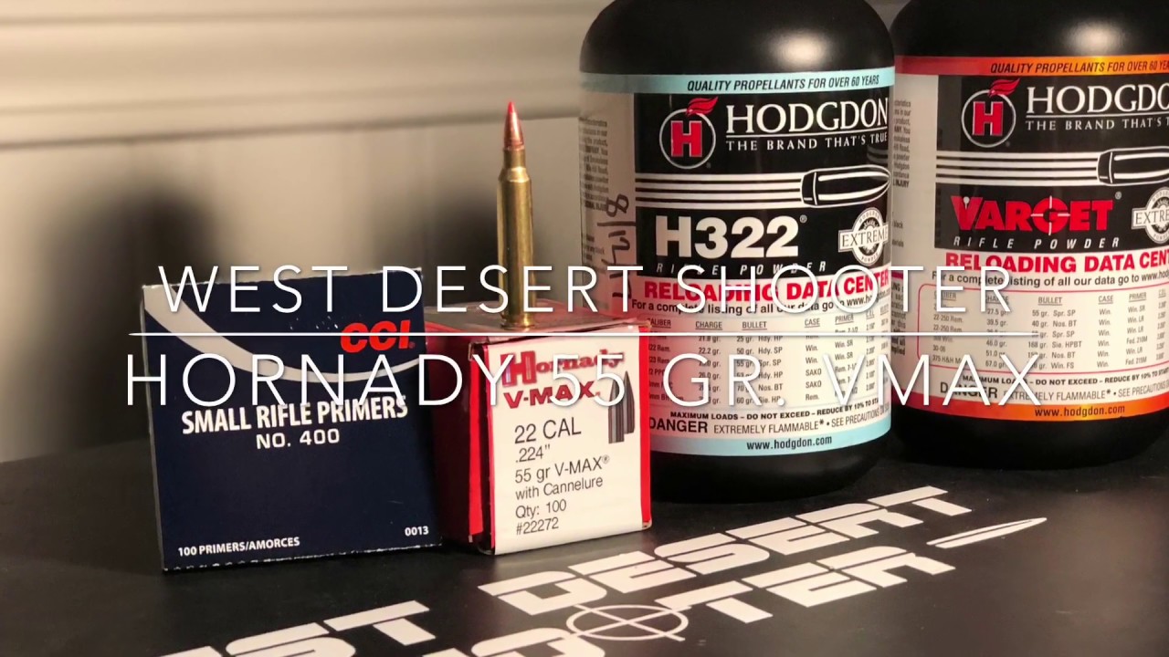 Hornady 55 Gr. Vmax 223 Results!