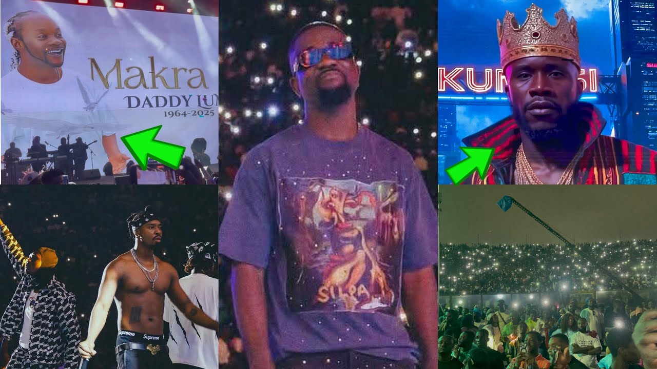 Sarkodie paused RAPPERHOLIC to honor Daddy Lumba🙌 & crown Dr Likee👑Asakaa Boys shut down the stage