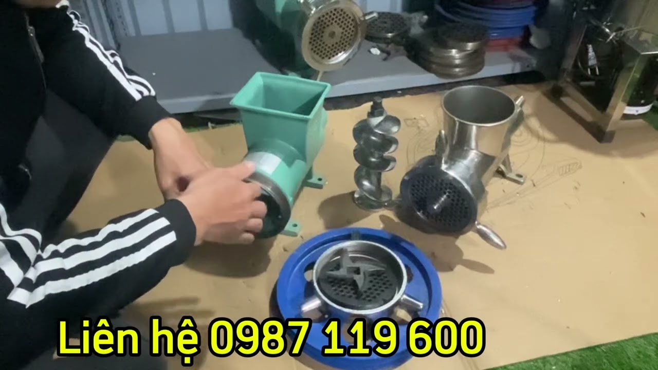 Cối xay cá,cốii xay ốc,cối đùn cám viên,cối siết gân,cối đùn cá,cối xay cua đồng ,cối xay 42 