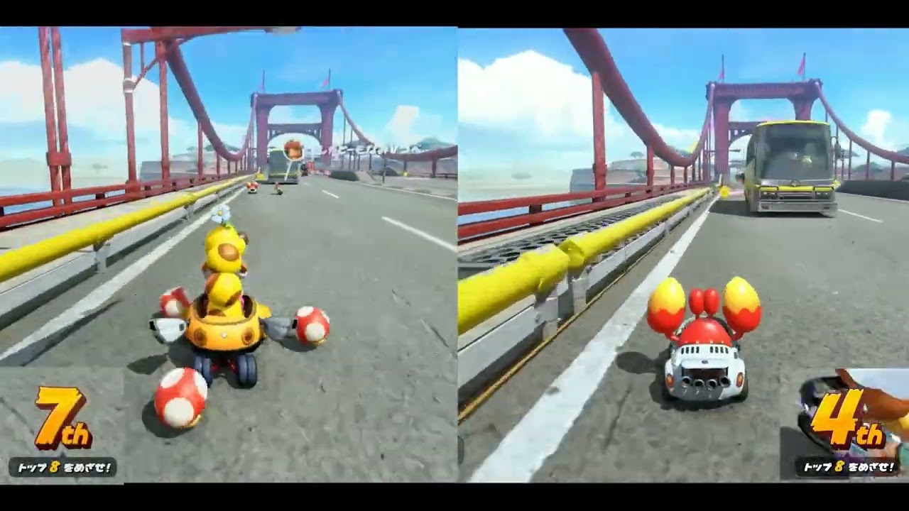【坂ミノ】突発マリカマッチ(2画面切り抜き編集)