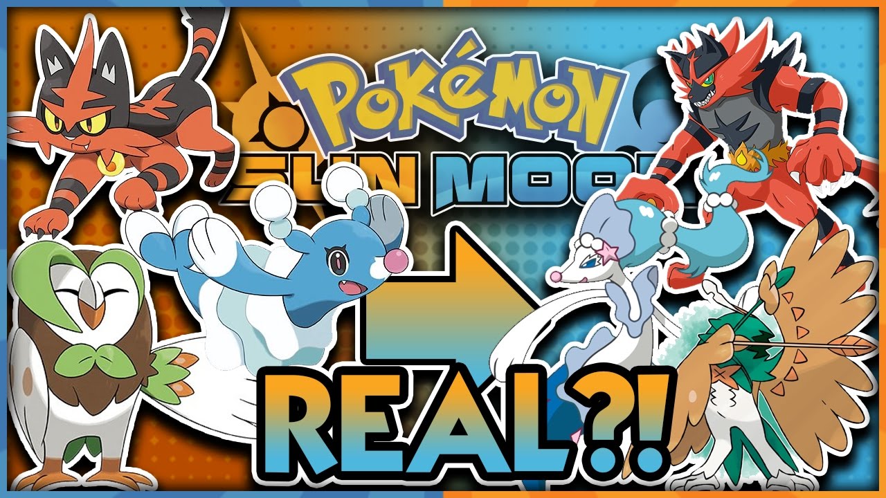 STARTER FINAL EVOLUTION LEAK IS REAL?! POKÉMON SUN AND POKÉMON MOON STARTER EVOLUTION DISCUSSION