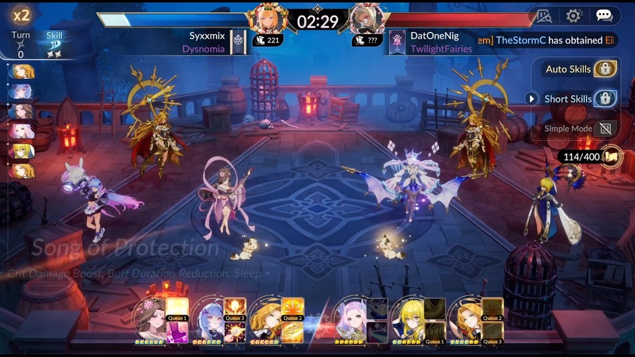 7K Re:Birth [Global] Guild War Season 3 G17 - Dysnomia vs. TwilightFairies