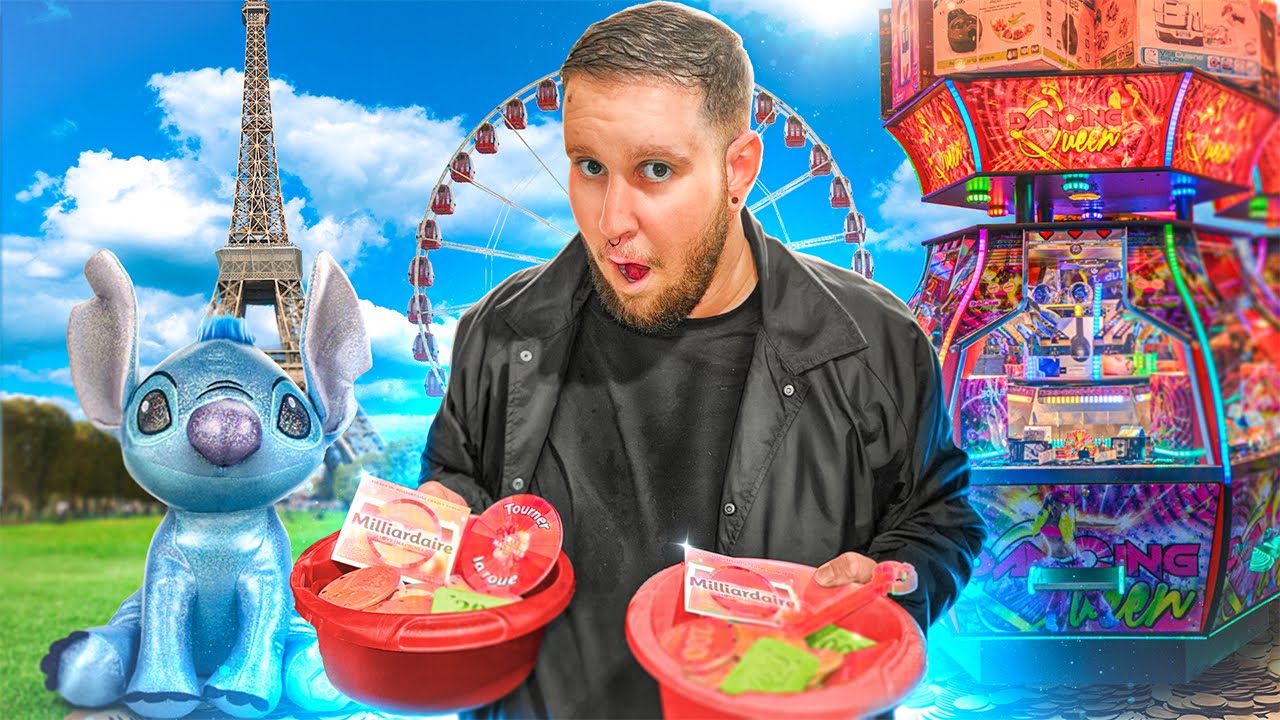 ON VIDE 3 MACHINES A SOUS DE FETE FORAINE (Roue Fortune & Clé Mystère) Avec 100€