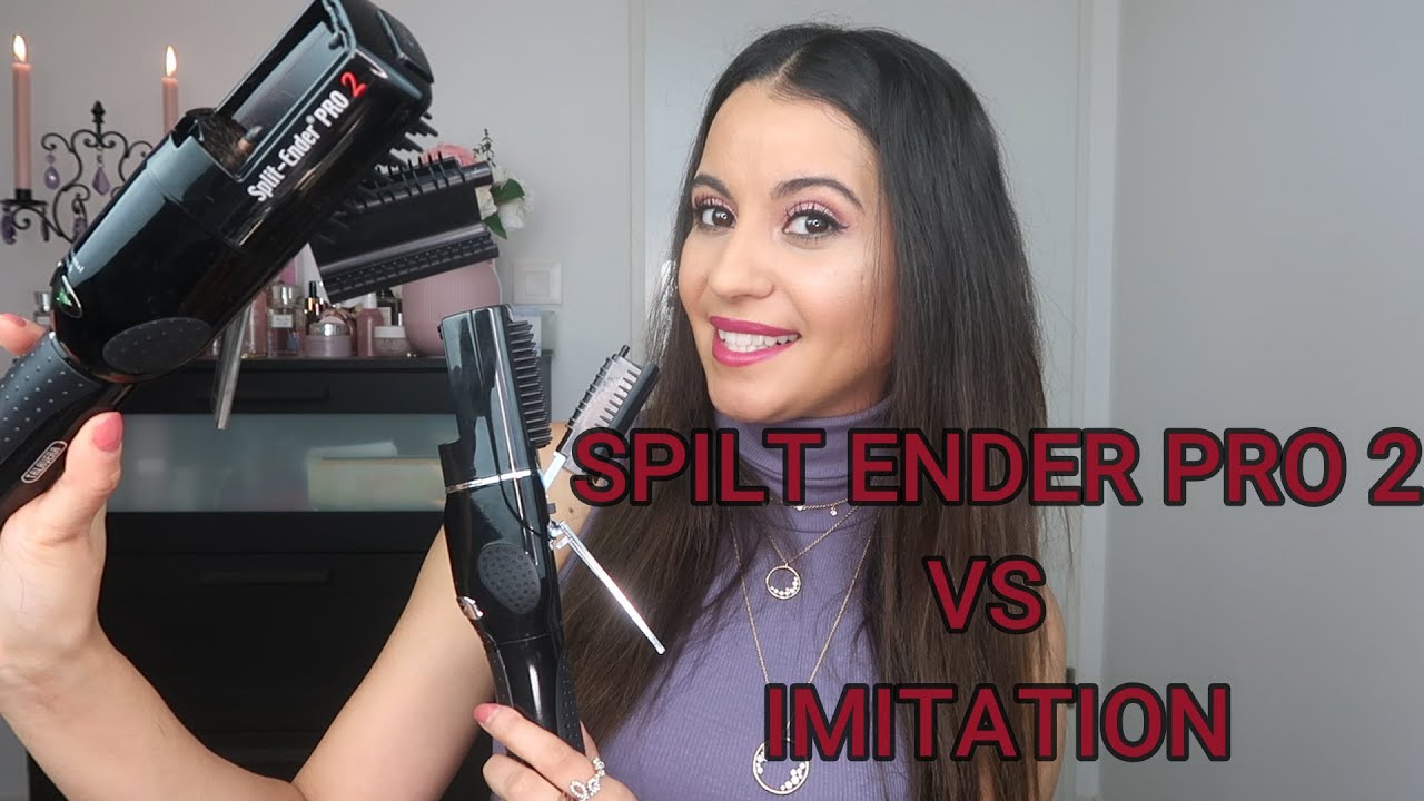 SPLIT ENDER PRO 2 VS IMITATION, COMMENT COUPER SES FOURCHES SANS DIMINUER SA LONGUEUR DE CHEVEUX ?