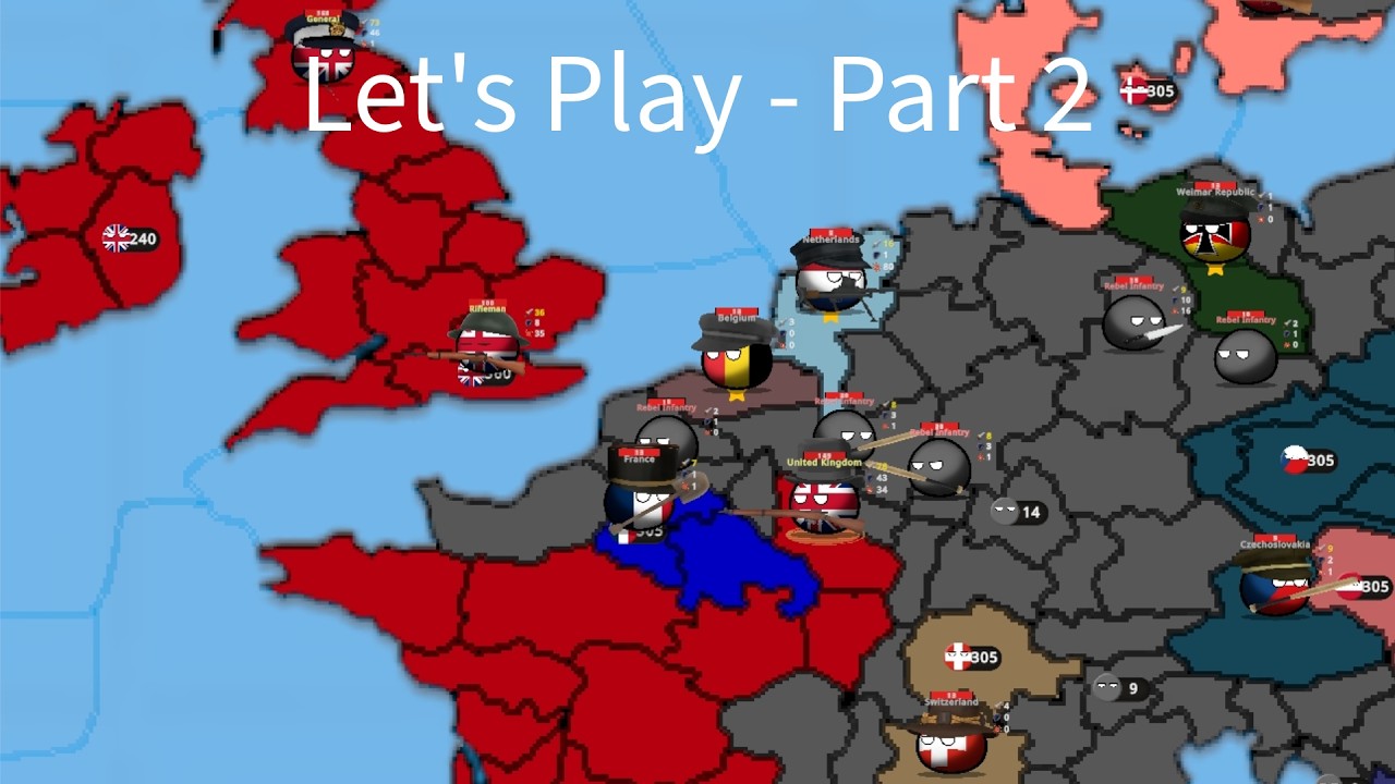 Let's Play - Countryballs: World 1930 1.0 Version (Part 2)