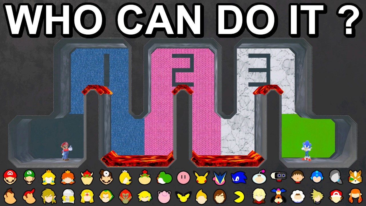 Who Can Walljump To The End ? - Super Smash Bros. Ultimate