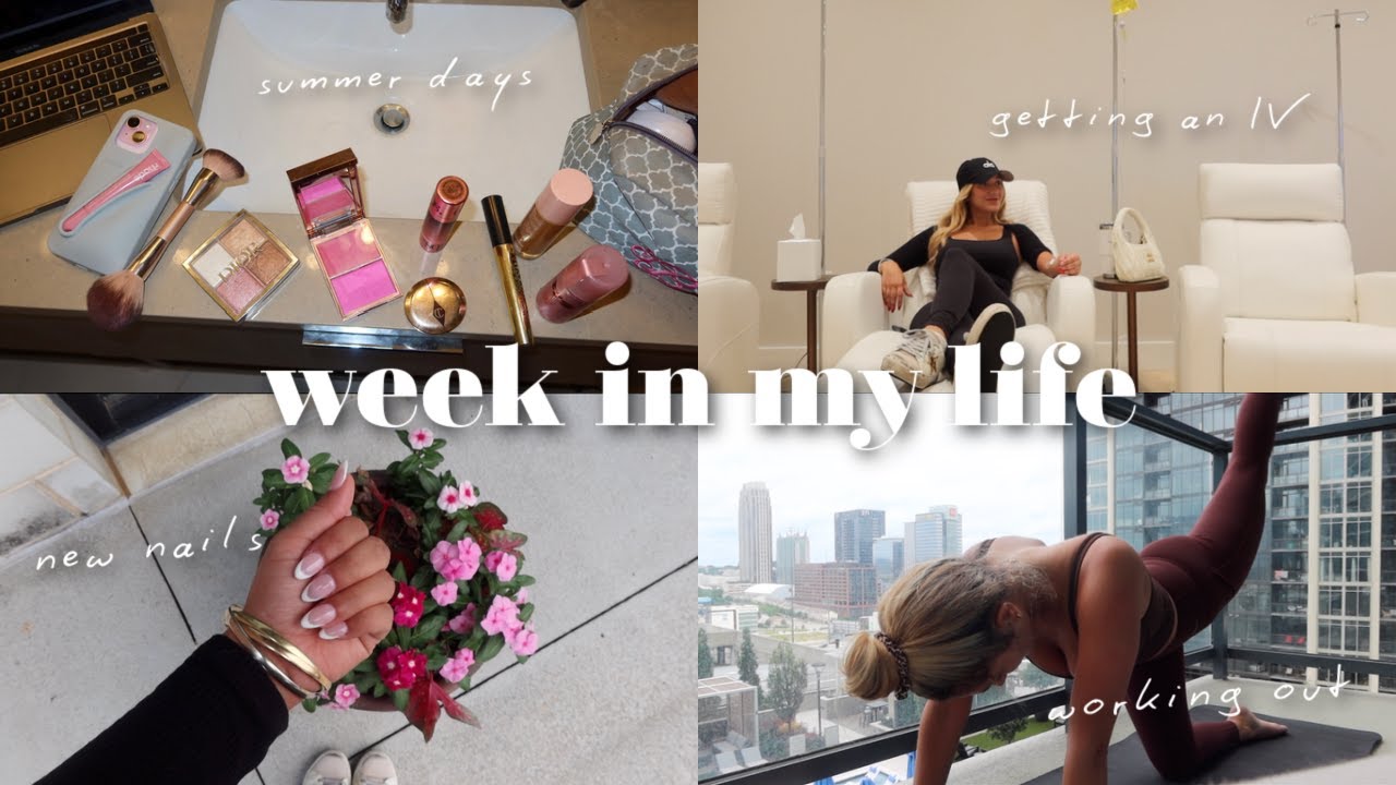 a chill week in my life- date nights, getting an IV, brother's 21st bday