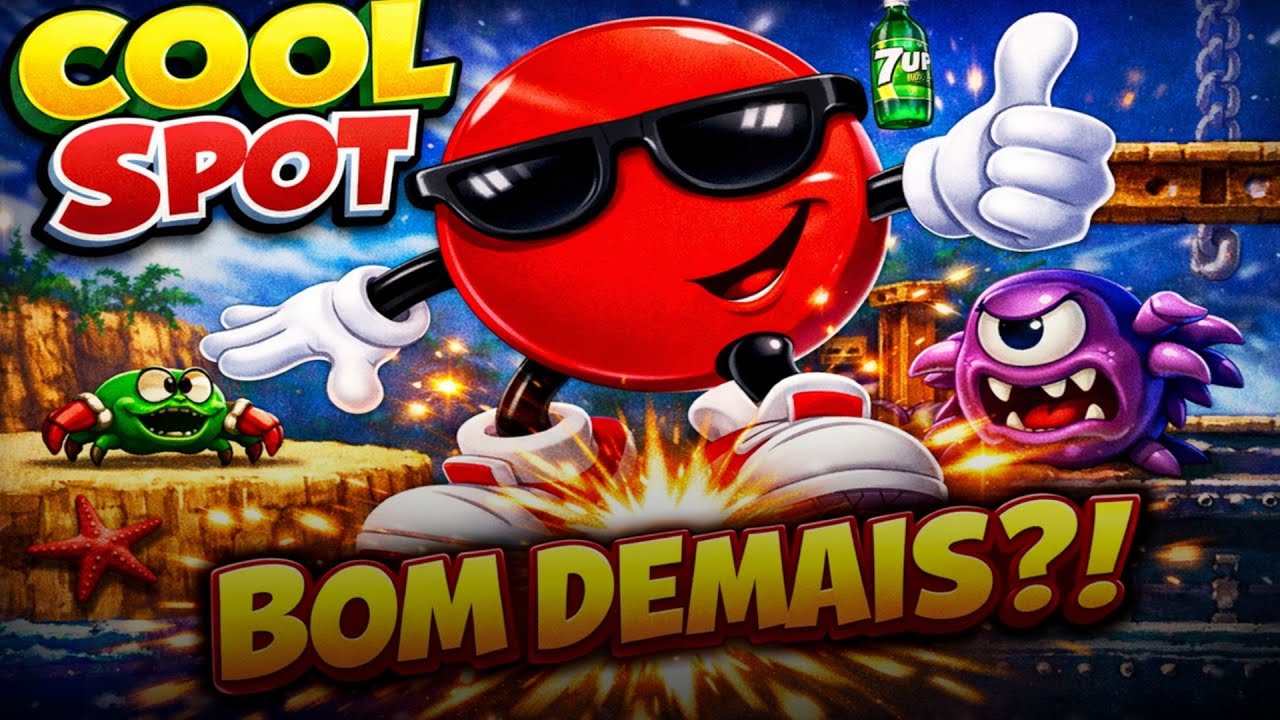 Cool Spot &ndash; Esse jogo n&atilde;o tinha o direito de ser t&atilde;o bom! #02 (FINAL TENSO)