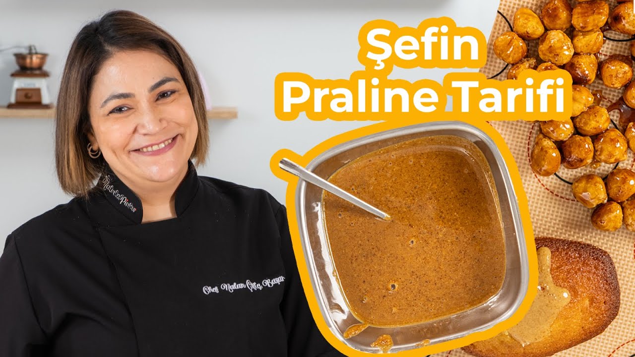 Fındık Pralin / Islak Karamel Yöntemi (Wet Caramel Hazelnut Praliné)