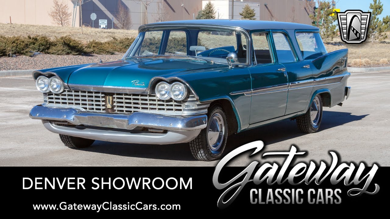 1959 Plymouth Suburban For Sale, Gateway Classic Cars - Denver #720