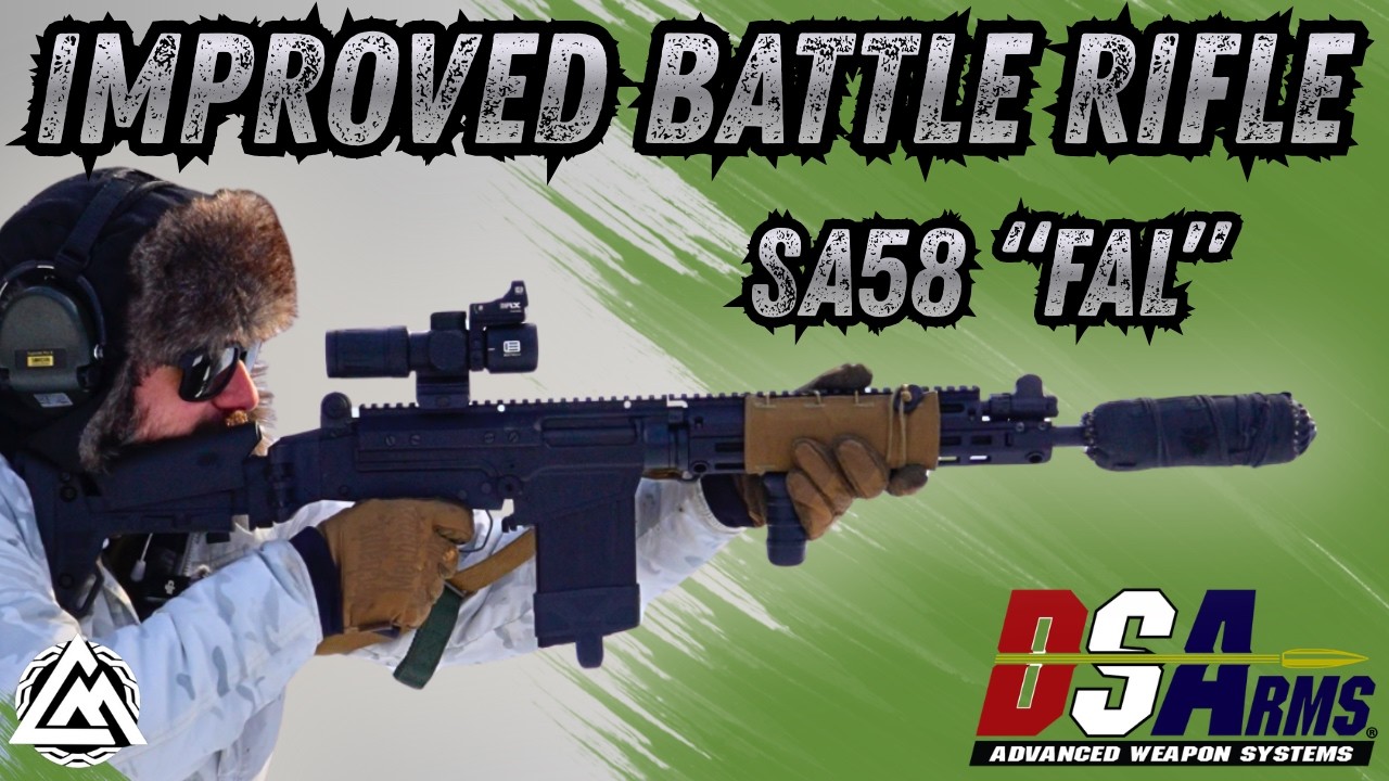 Идеальная боевая винтовка? | Улучшенная боевая винтовка DS Arms SA58 (FAL)