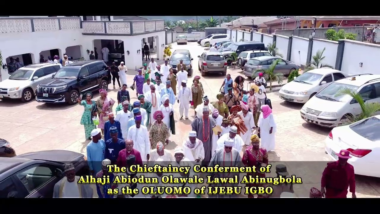 ABINUGBOLA THE OLU OMO OF IJEBU IGBO 