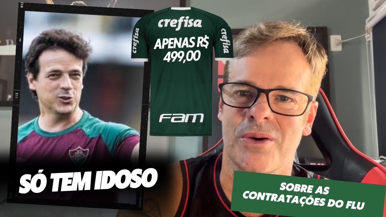 O TIME DE 'VELHOS' DO FLUMINENSE | RESPOSTA AO FERNANDO GIL | OS VALORES ASSUSTAM NOVAMENTE