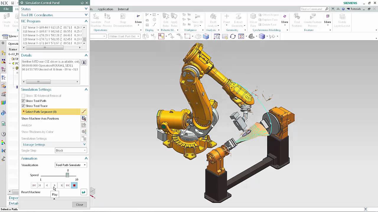 Robotics in NX CAM Overview