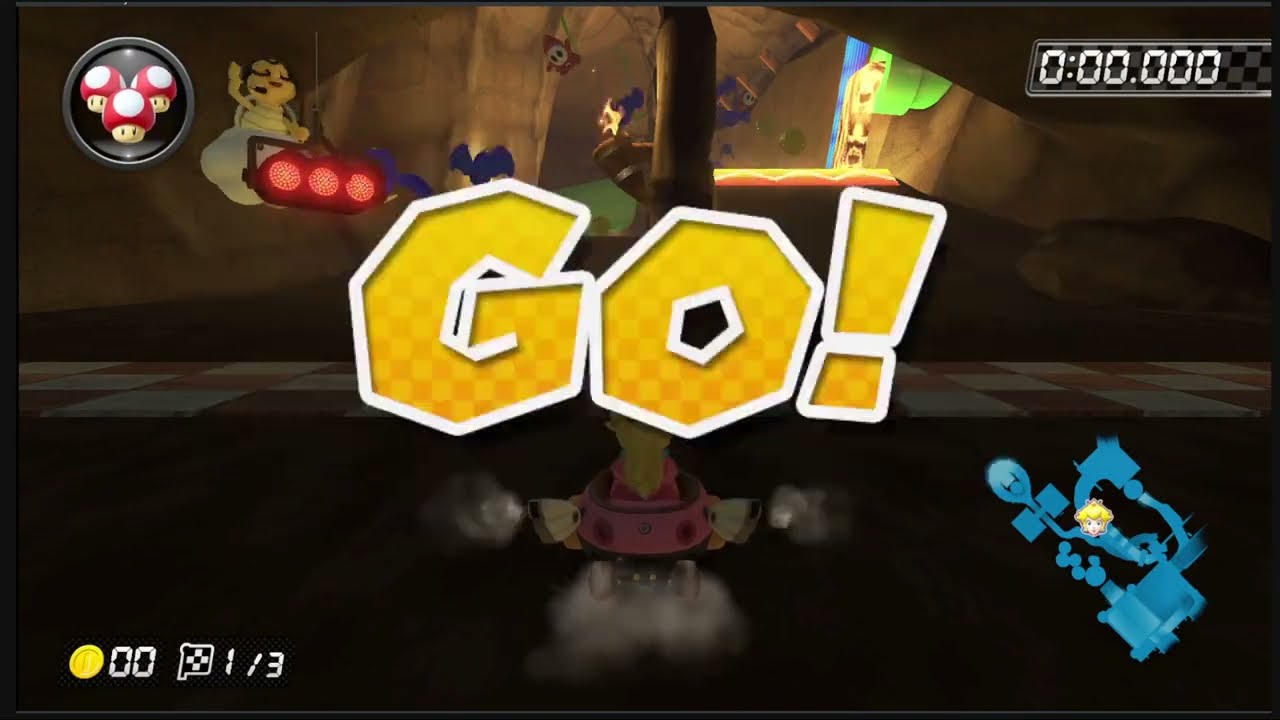 [BKT] Bowser Wasteland 150cc / 2:24.180 / Mario Kart 8DX Custom Track